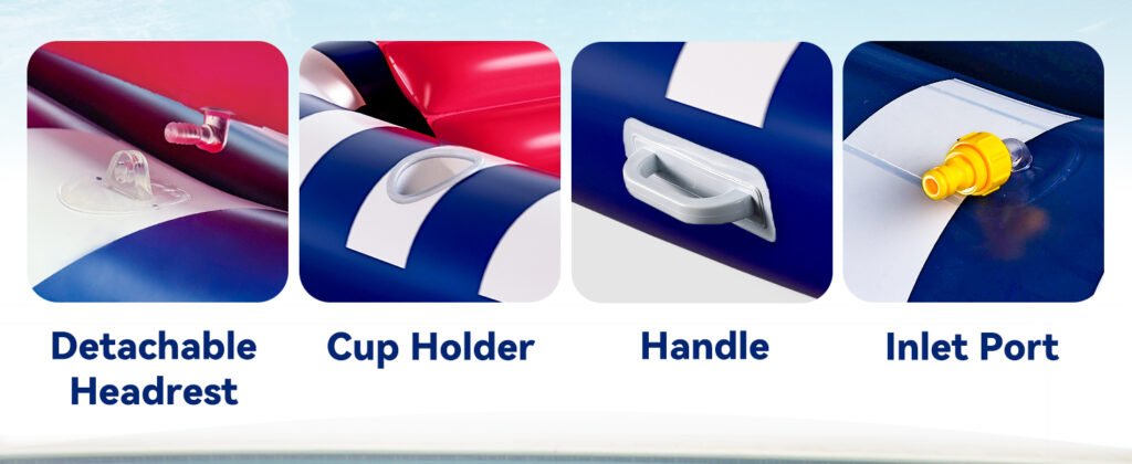 Pool Wave Inflatable Pool Lounger